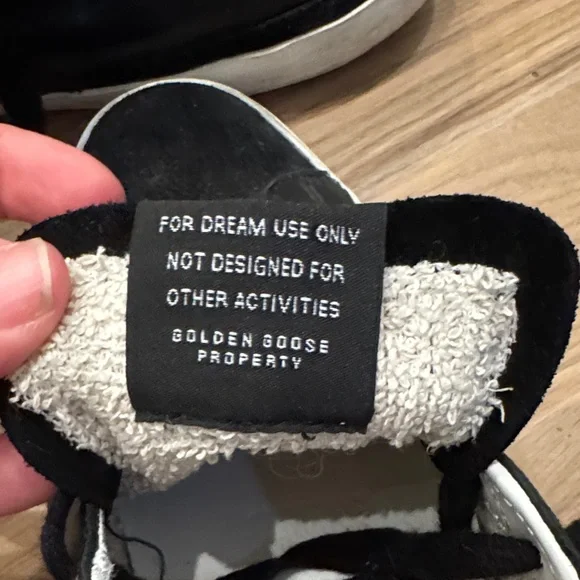 Golden Goose GGDB Black Sneakers - Picture 3 of 5